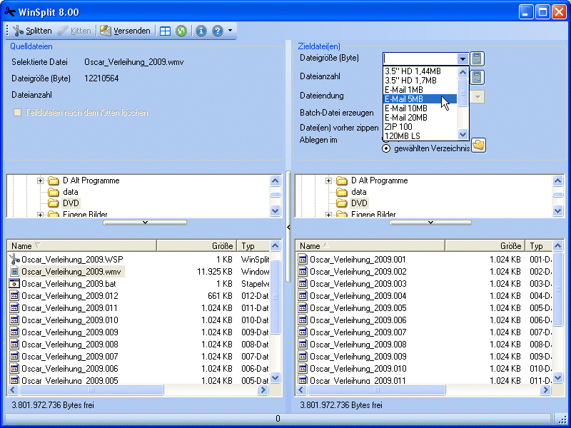WinSplit Screenshot
